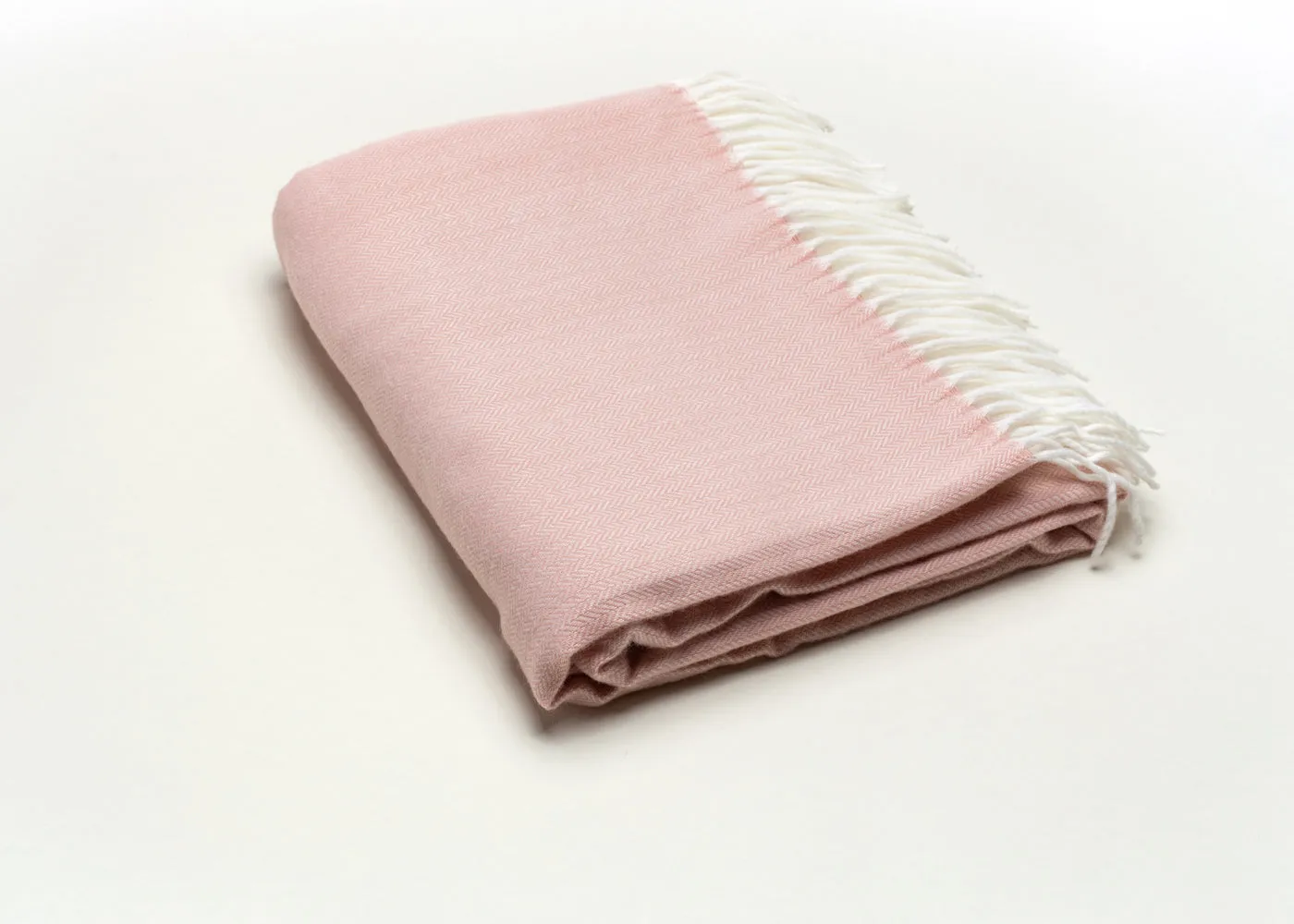 402 - Fringed Herringbone - 50" x 60"