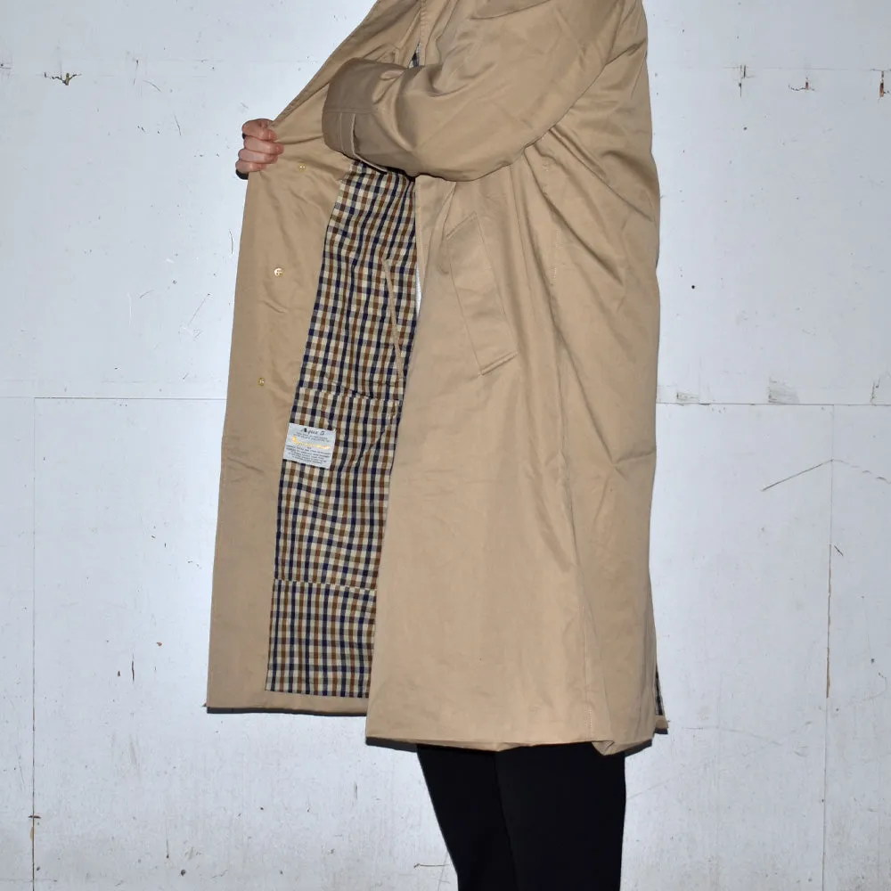 90’s Aquascutum クラブハウスチェックライナー ステンカラーコート 221027