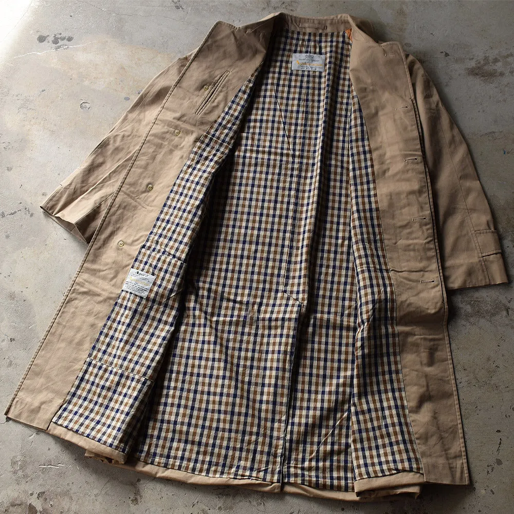 90’s Aquascutum クラブハウスチェックライナー ステンカラーコート 221027