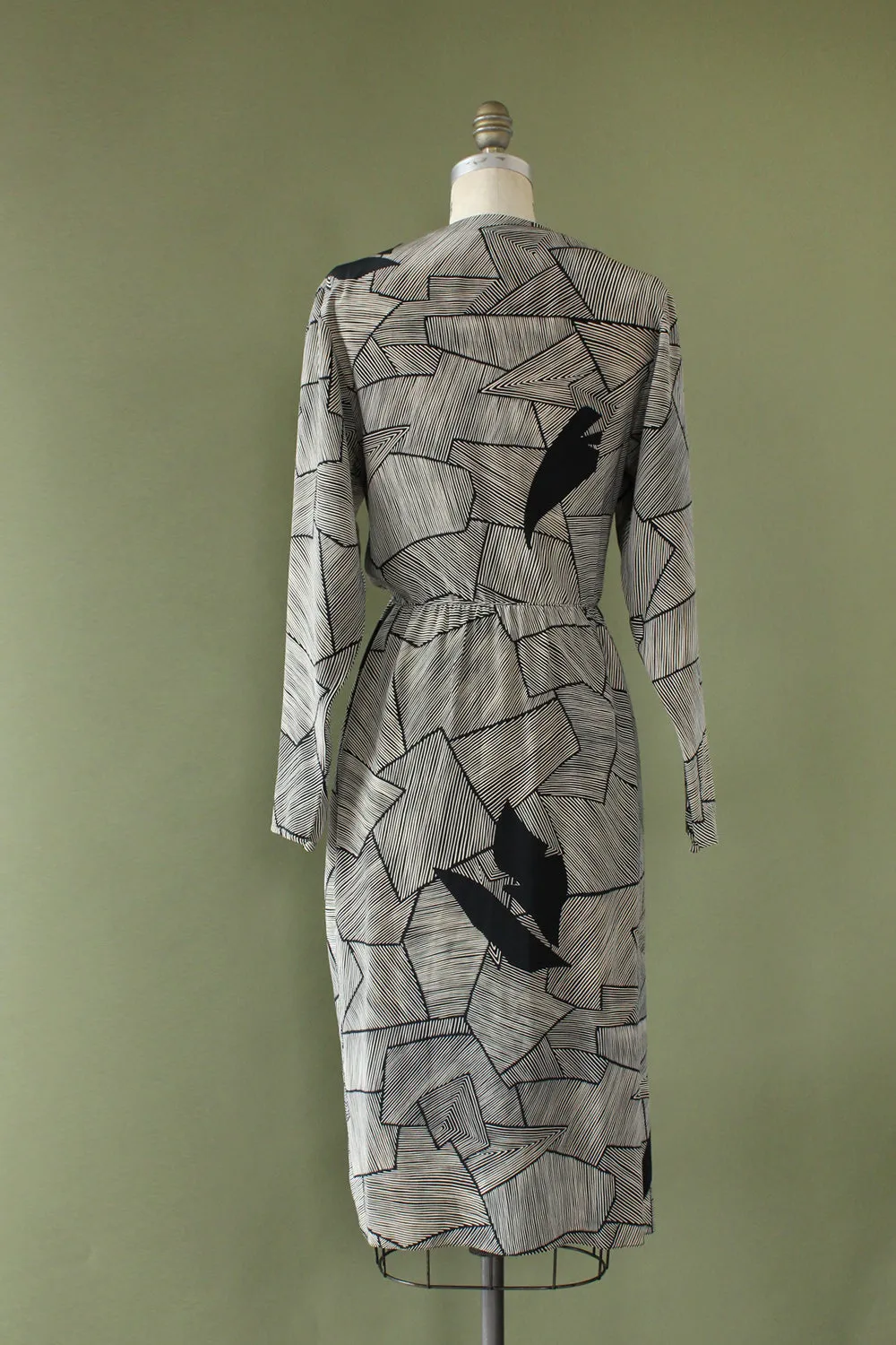 Adrianna Silk Maze Dress S/M
