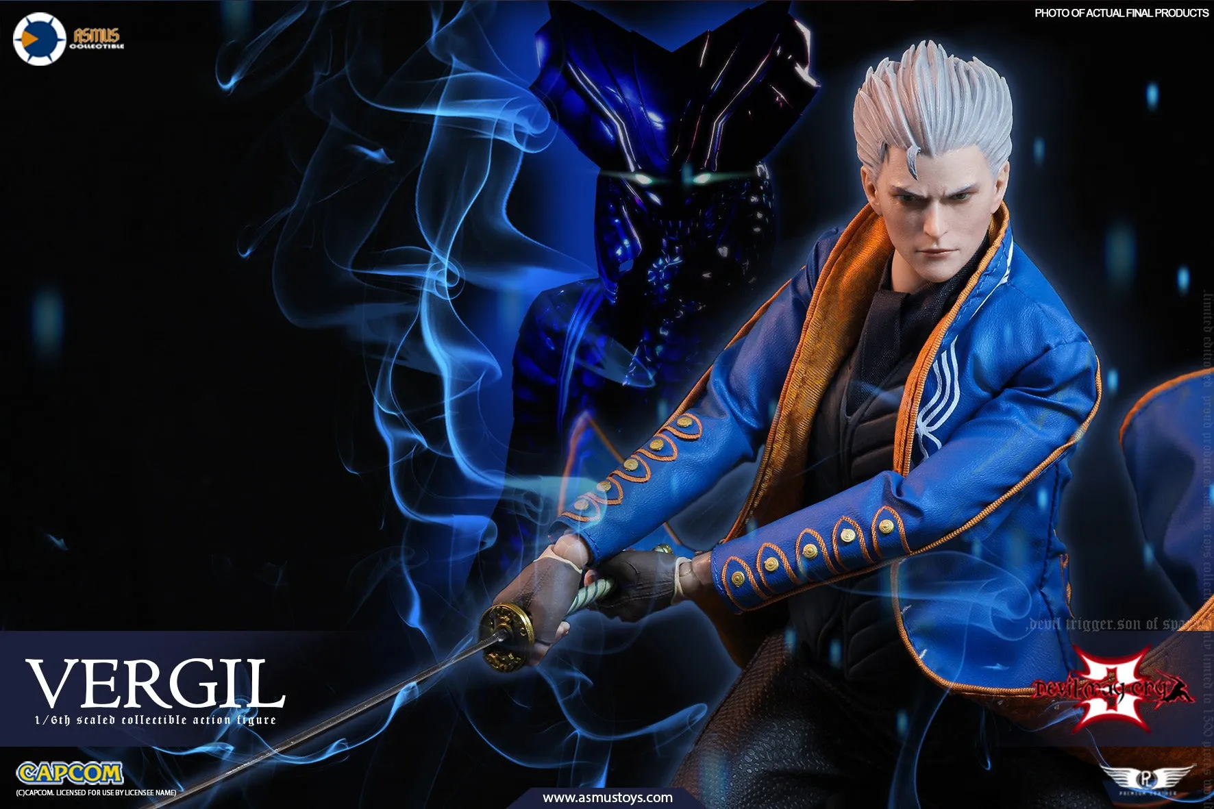 Asmus Toys DMC002 Devil May Cry III Vergil 1/6 Scale