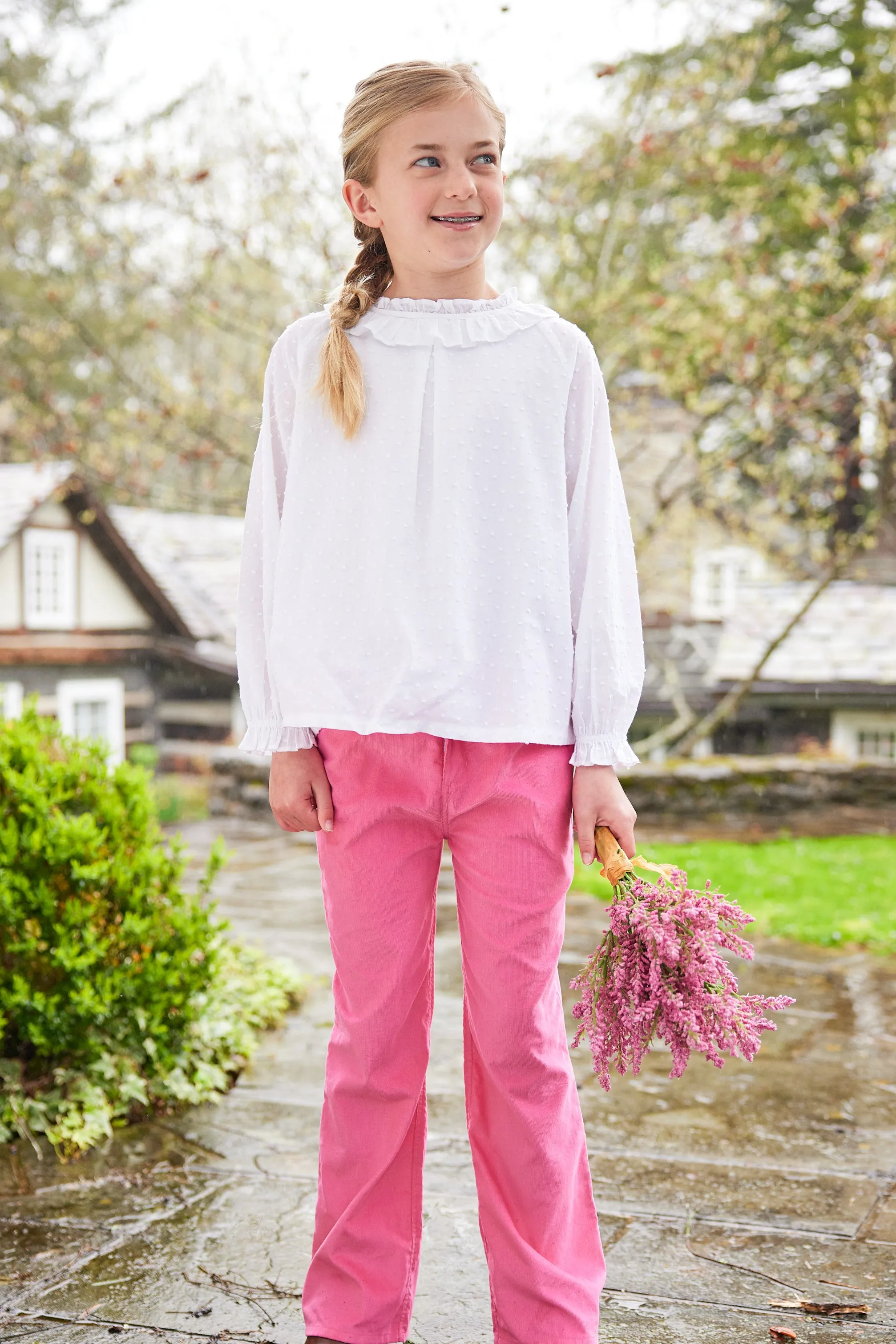 Bootcut Pant - Hot Pink Corduroy