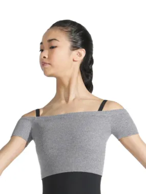 CAPEZIO 11383W CROPPED SWEATER