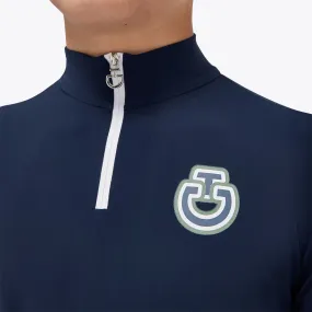 CAVALLERIA TOSCANA BOYS CT BUBBLE L/S JERSEY SHIRT