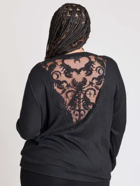 Embroidered Scorpion Sweater