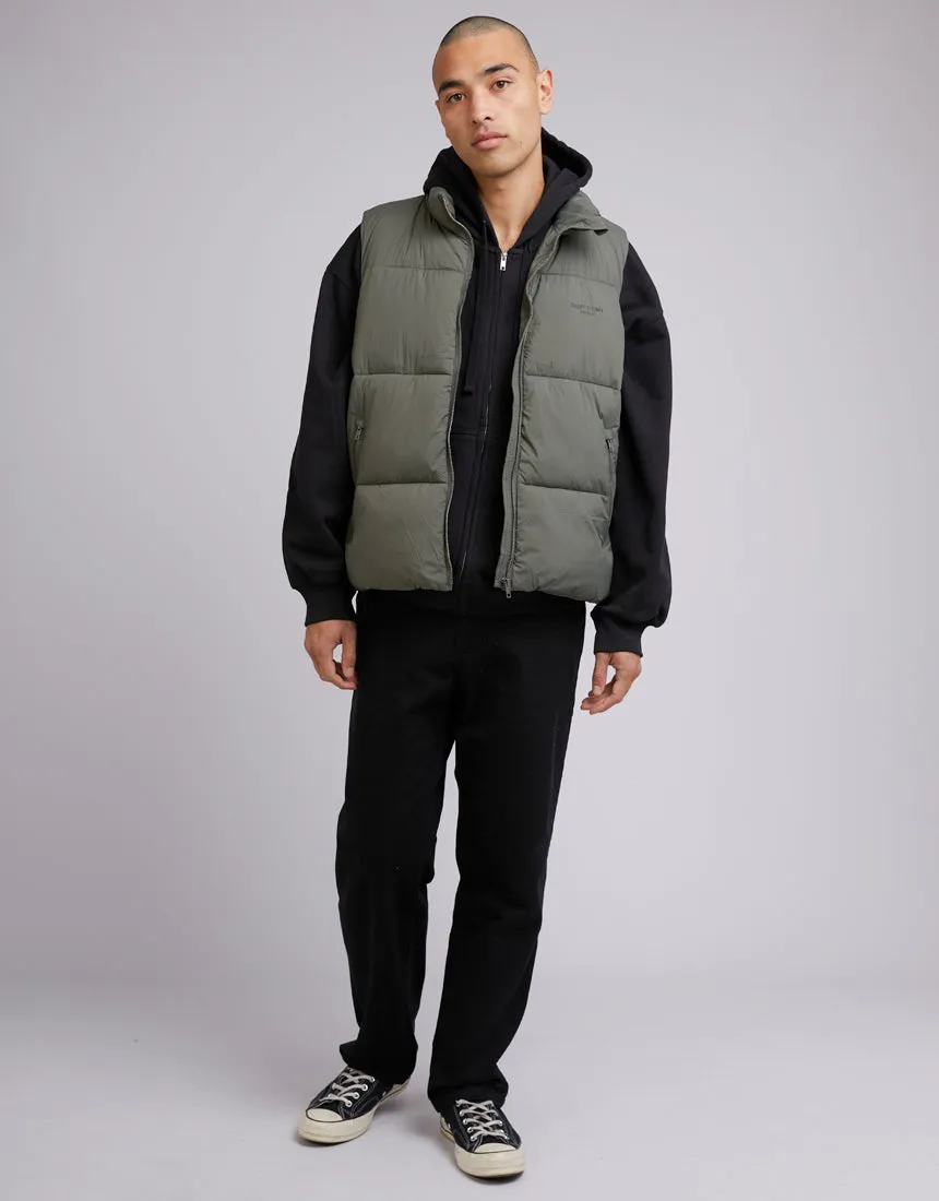 Fade Puffer Khaki