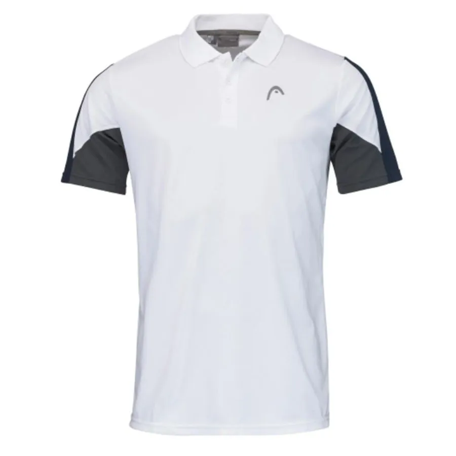 Head 811421 Mens club 22 Polo  White/Dress Blue