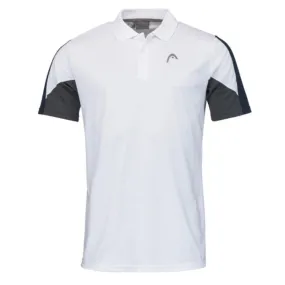 Head 811421 Mens club 22 Polo  White/Dress Blue