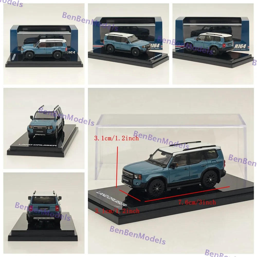 Hobby Japan Toyota Land Cruiser 250 (LHD) 1st Edition Diecast Model Car 1/64