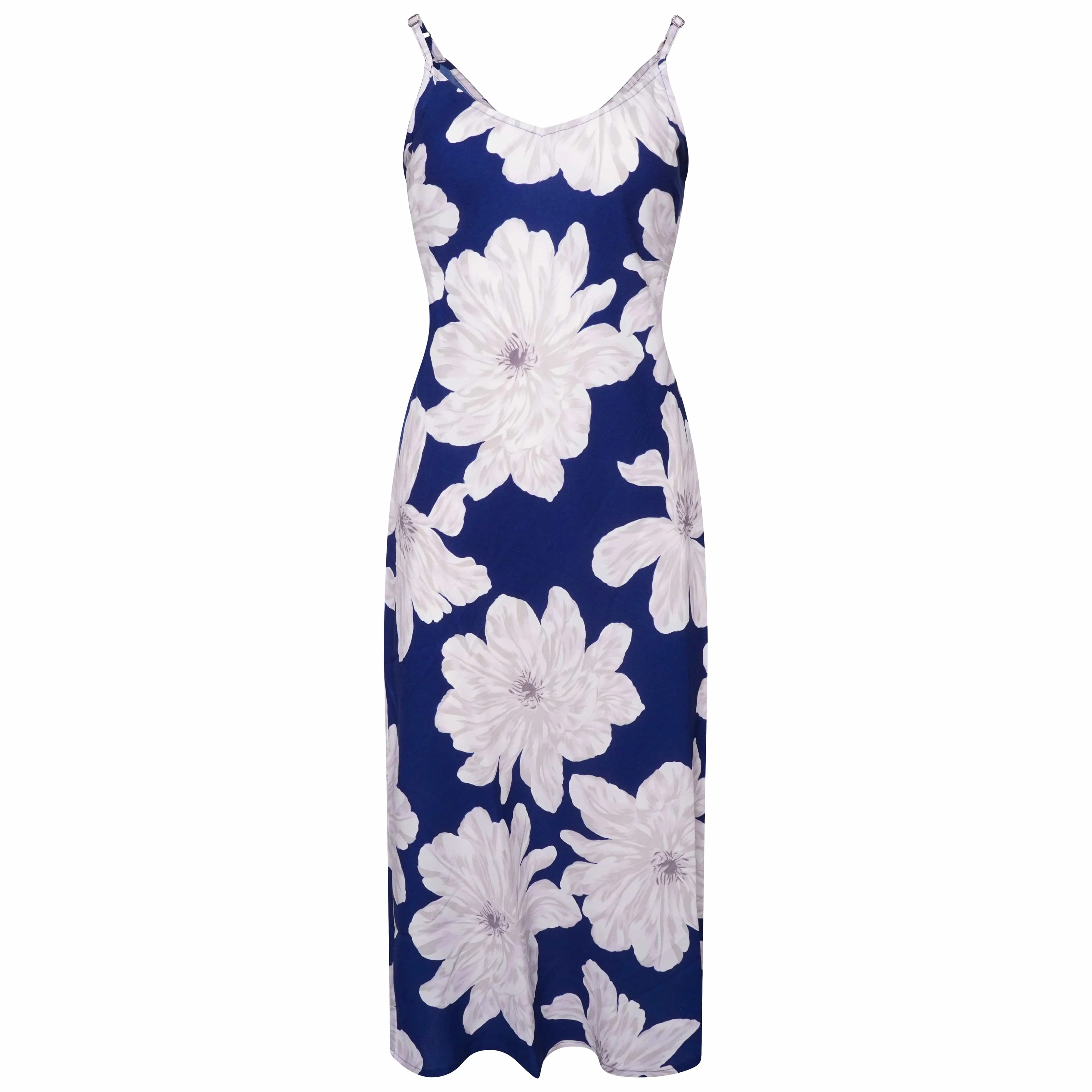 Jade Midi Dress In Navy Bloom