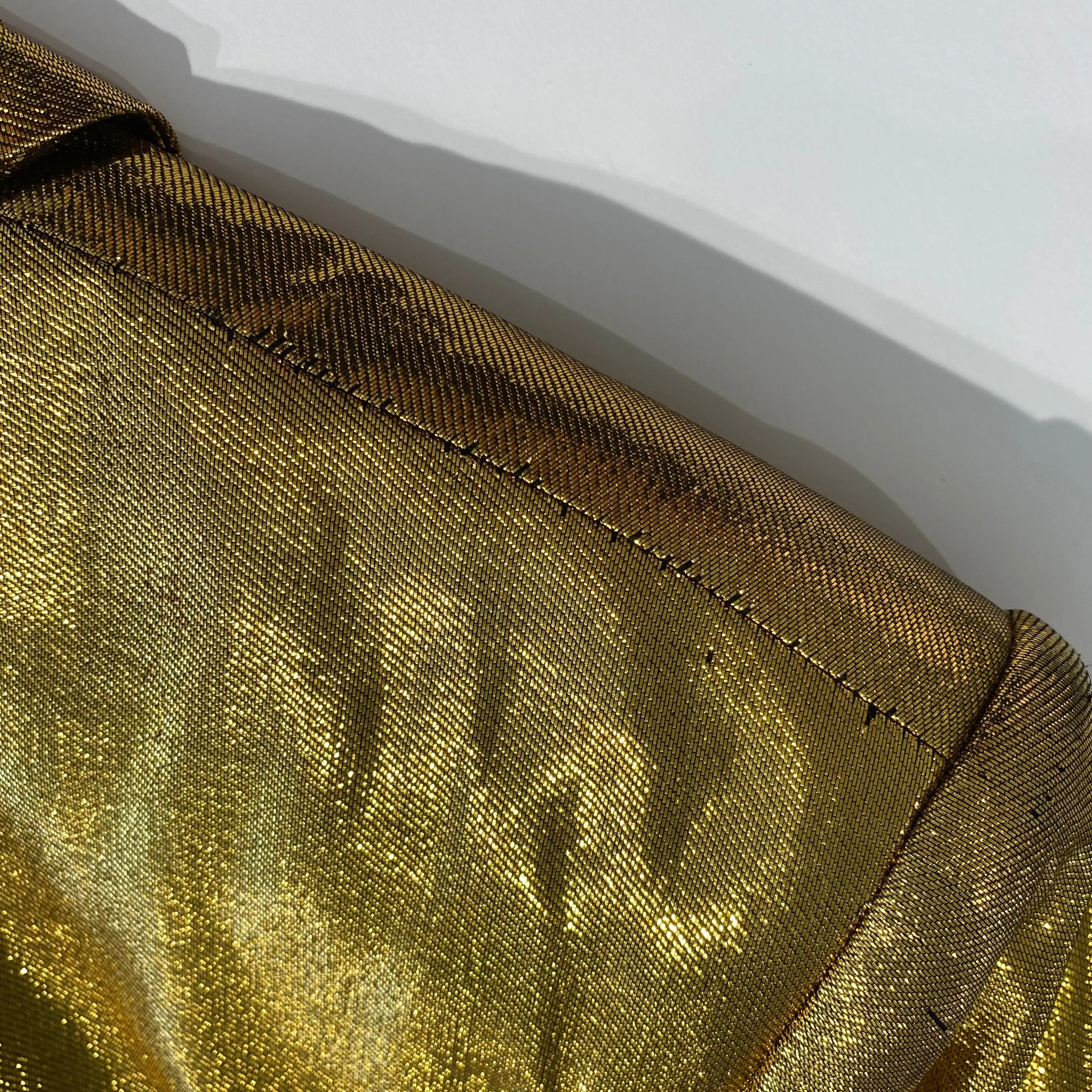 Jean Paul Gaultier Gold Lamé Blazer