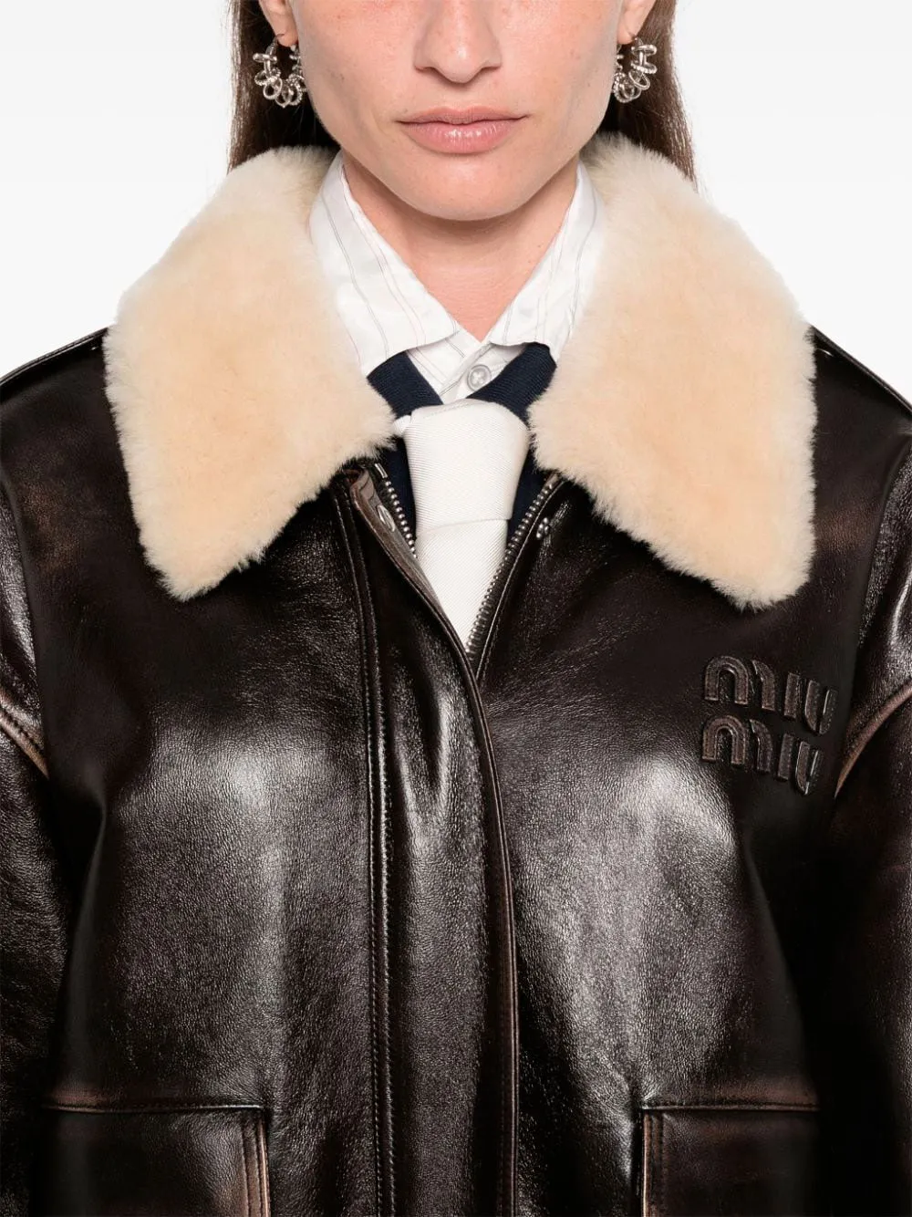 Leather jacket