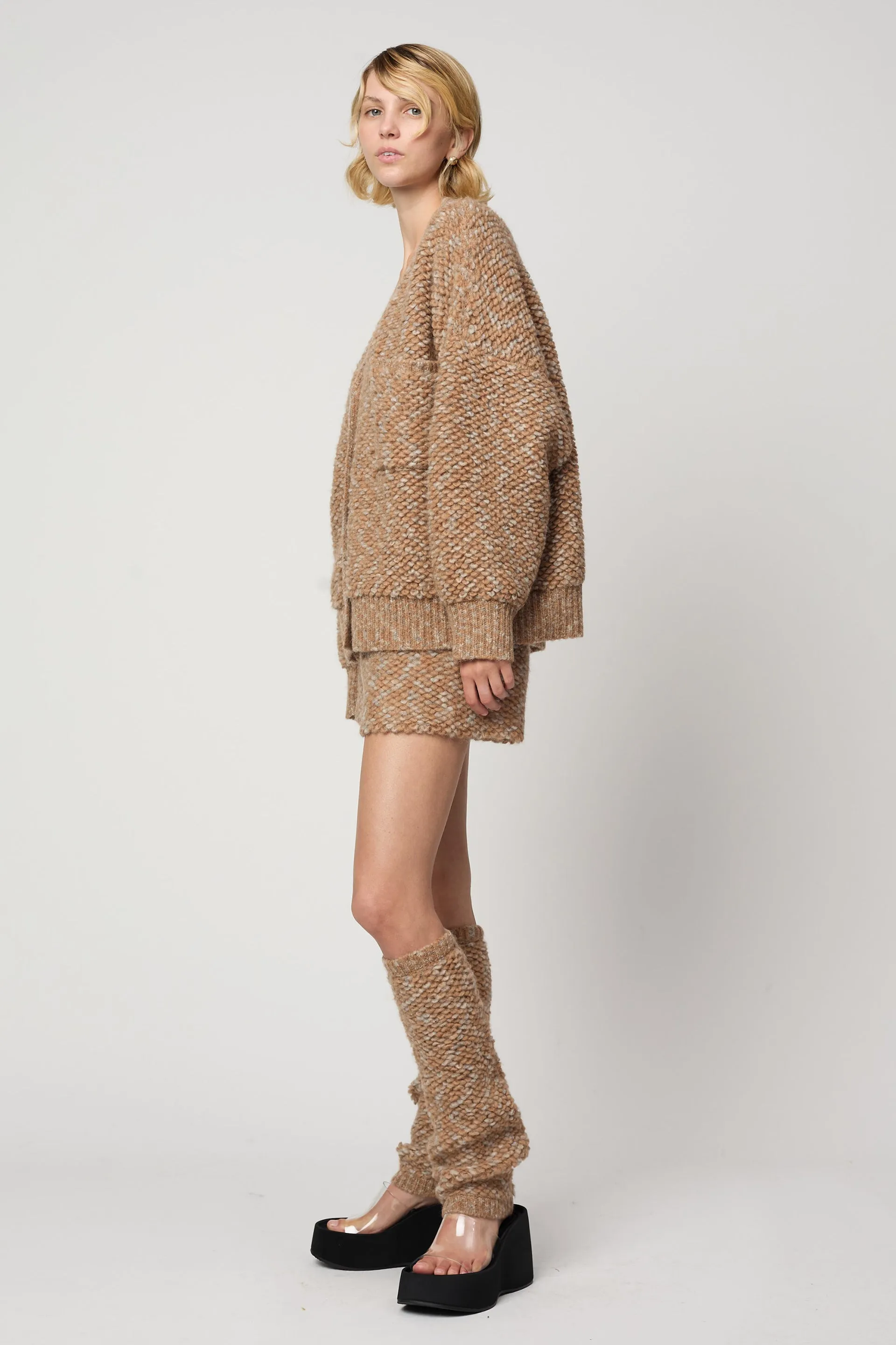 LEG WARMER IN FRENCH TERRY