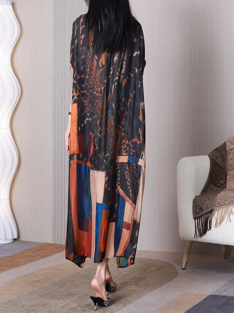 Let Her Go Women's Round Neck A-line Dress