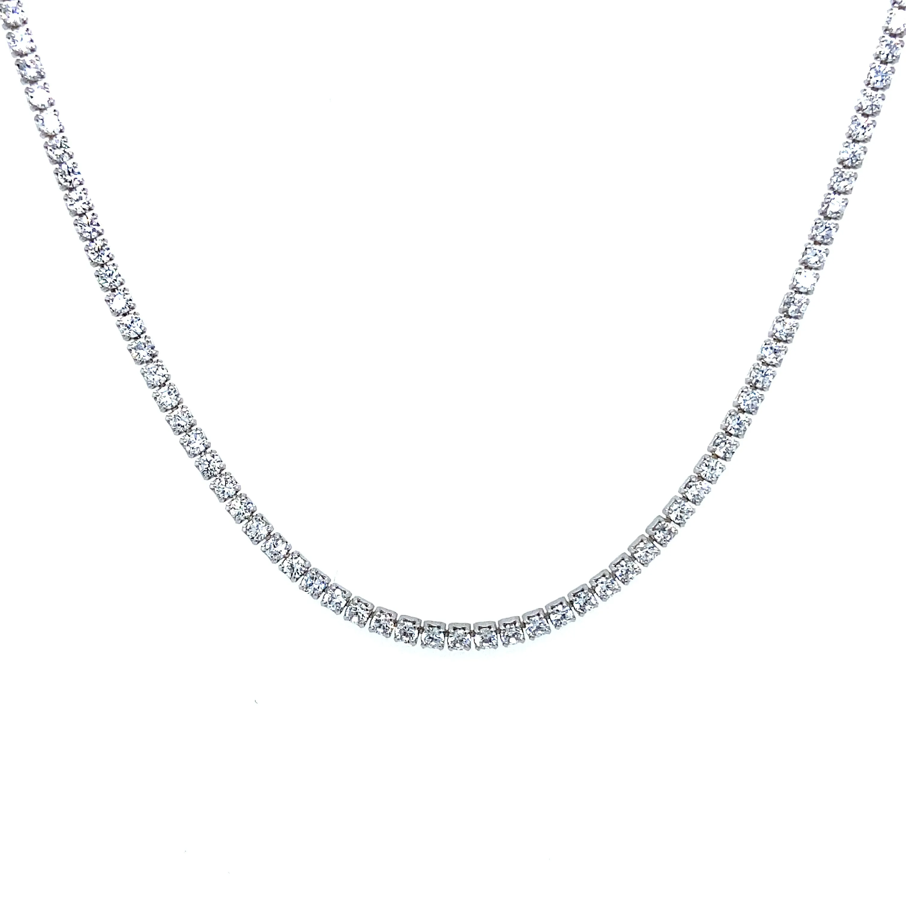 Lightweight Tennis Choker Necklace