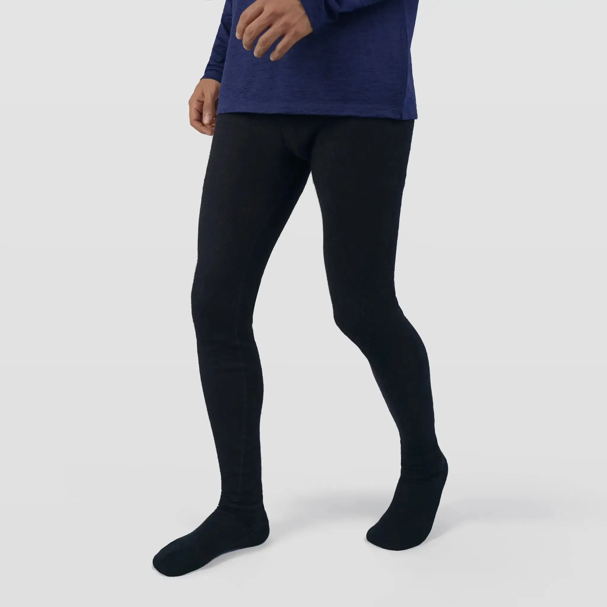 Men's Alpaca Wool Tights: 250 Lightweight