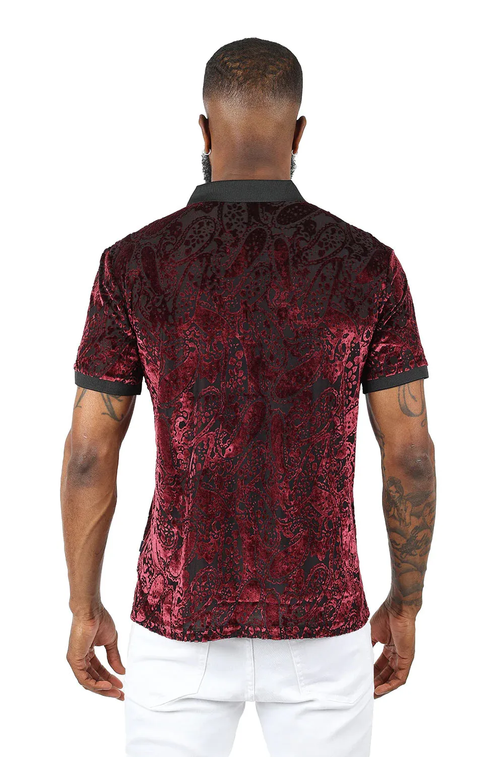 Men's Paisley Passion Polo Shirt