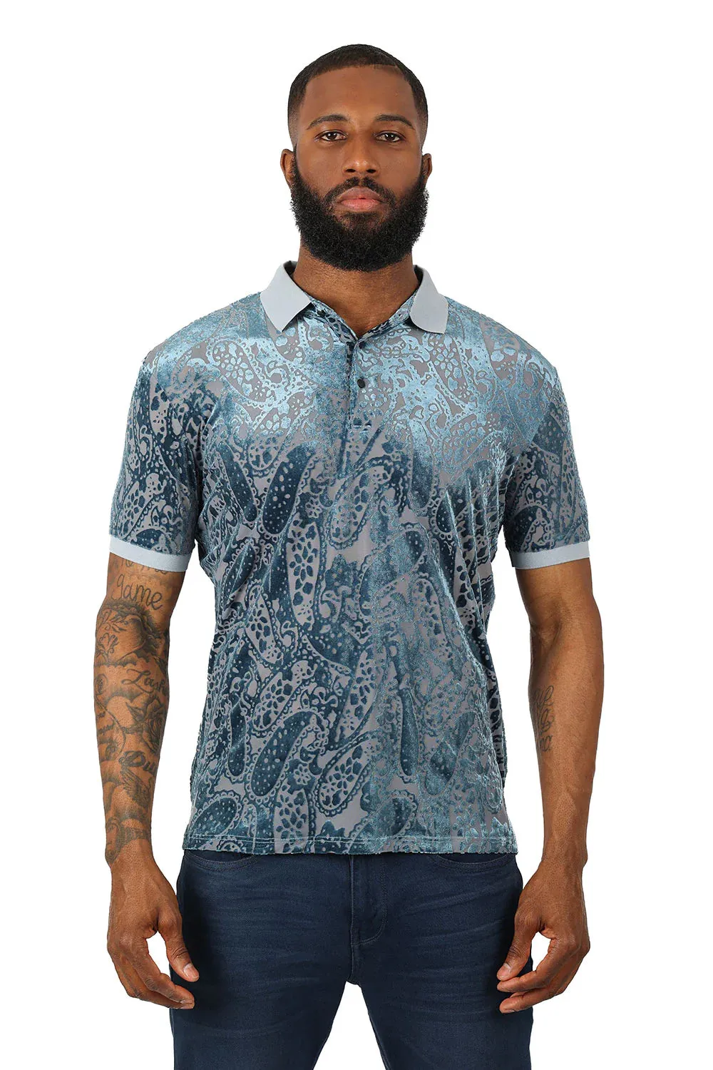 Men's Paisley Passion Polo Shirt