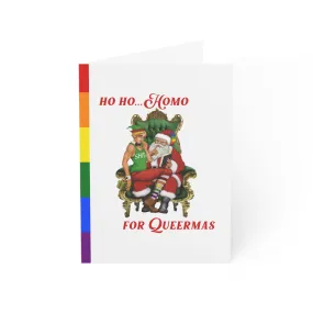 Merry Queermas Greeting Cards ' Have a Holly Jolly Queermas(With SHAVA)