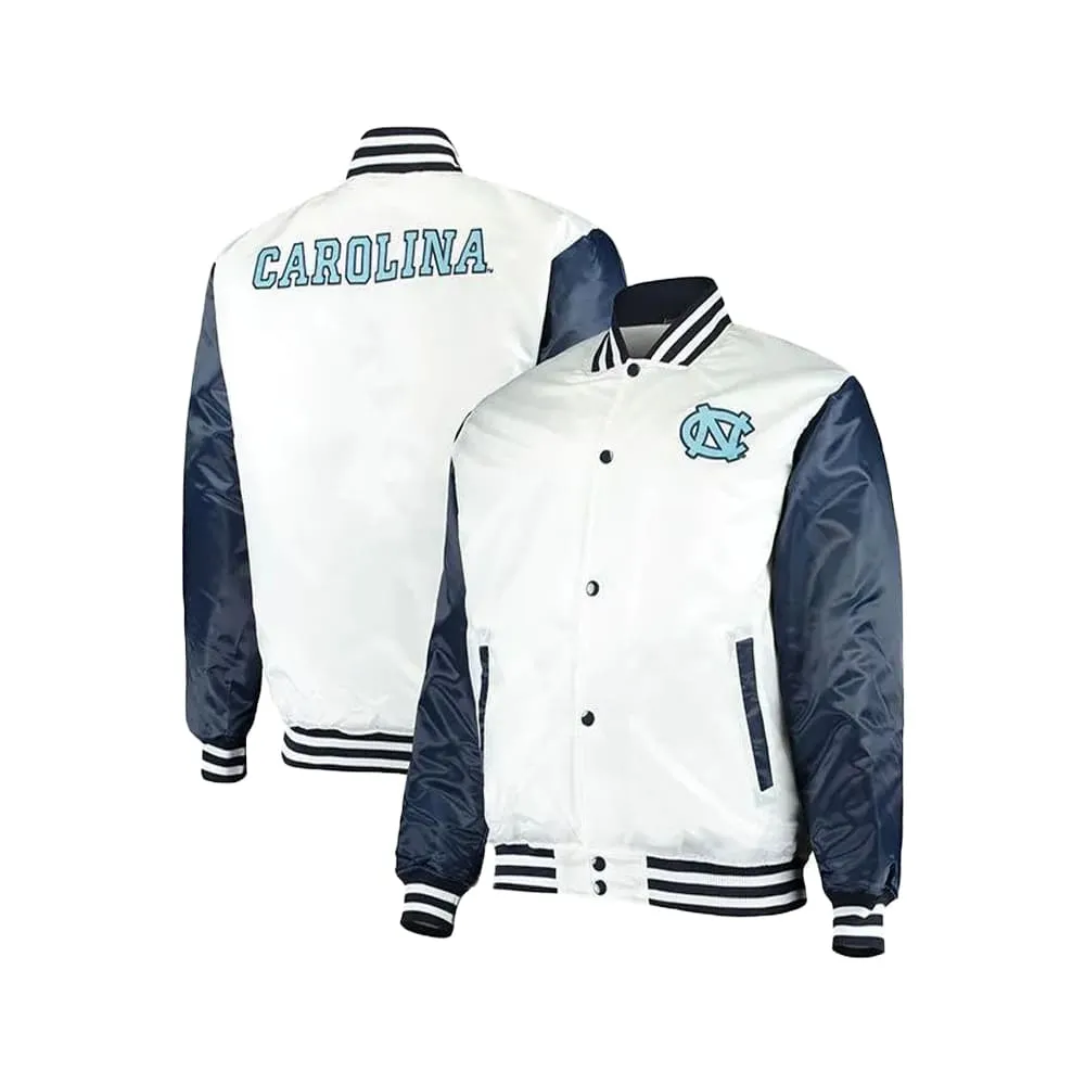 North Carolina Tar Heels Varsity Satin Jacket