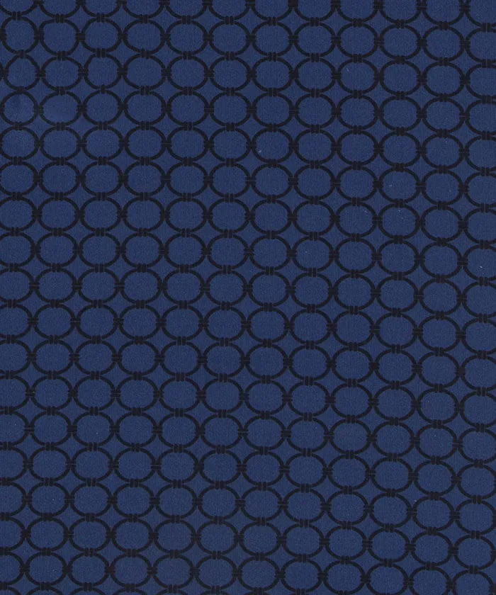 Performance Geo Nautical Print Polo