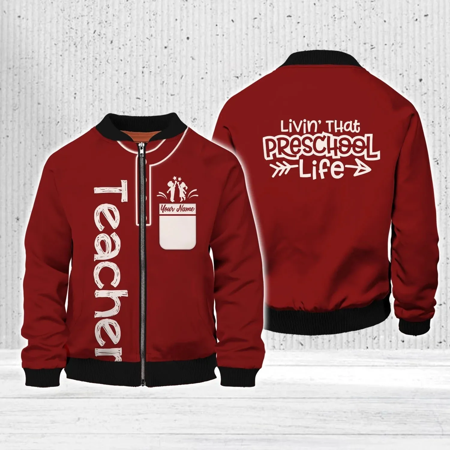 Personalized Preschool Teacher Shirt 3D All Over Print, Preschool Teacher Gifts