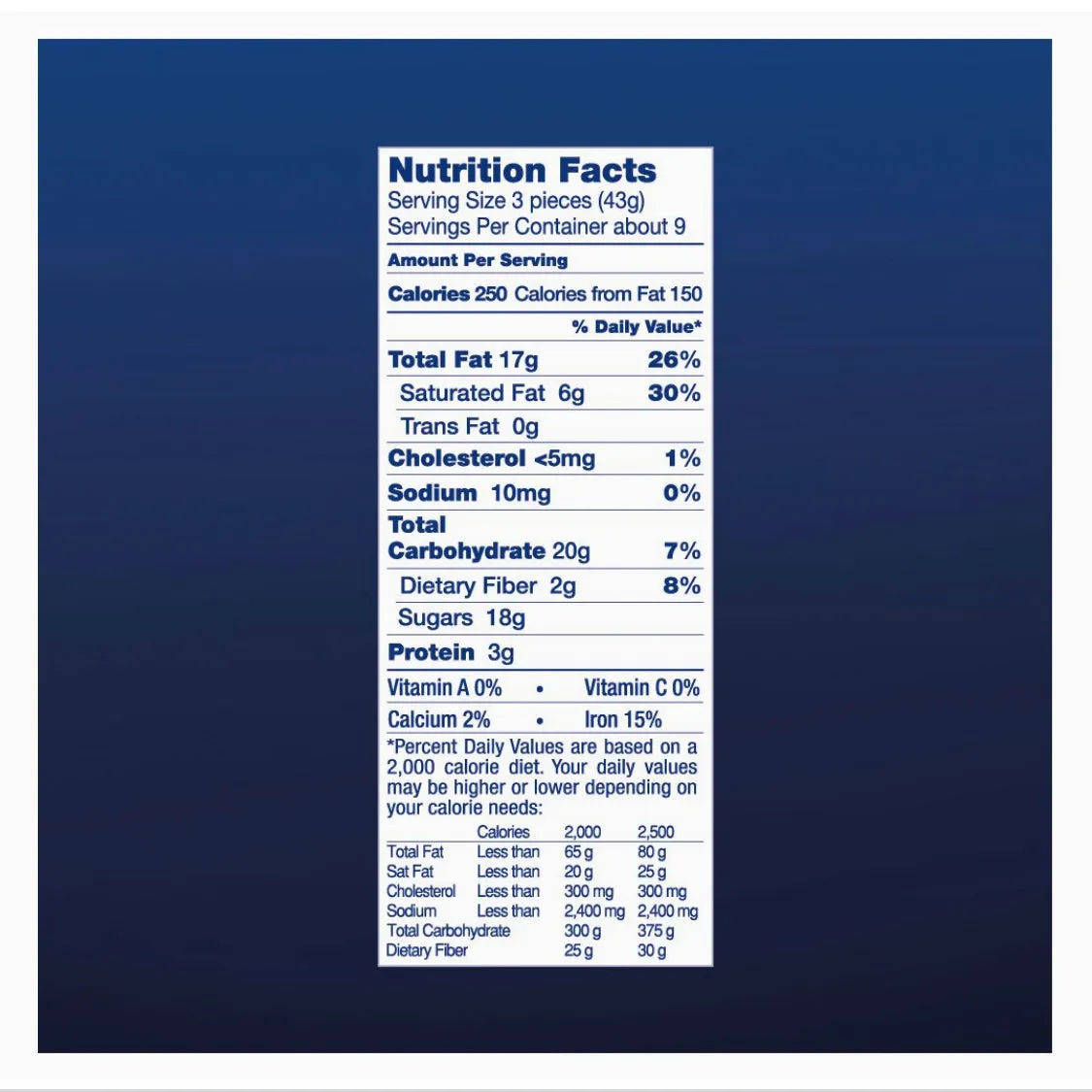 Perugina Baci Classic Dark Chocolate Hazelnut, 21-pc Box 9.5 oz.