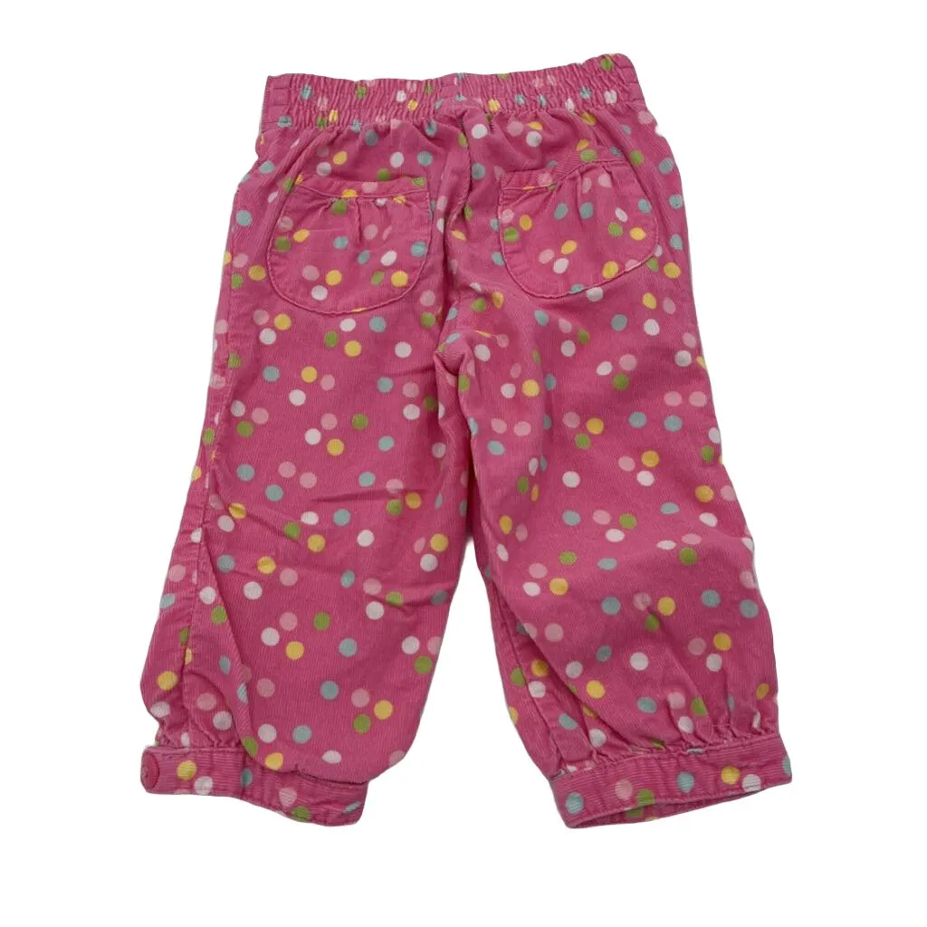 Polka Dot Corduroy Pants