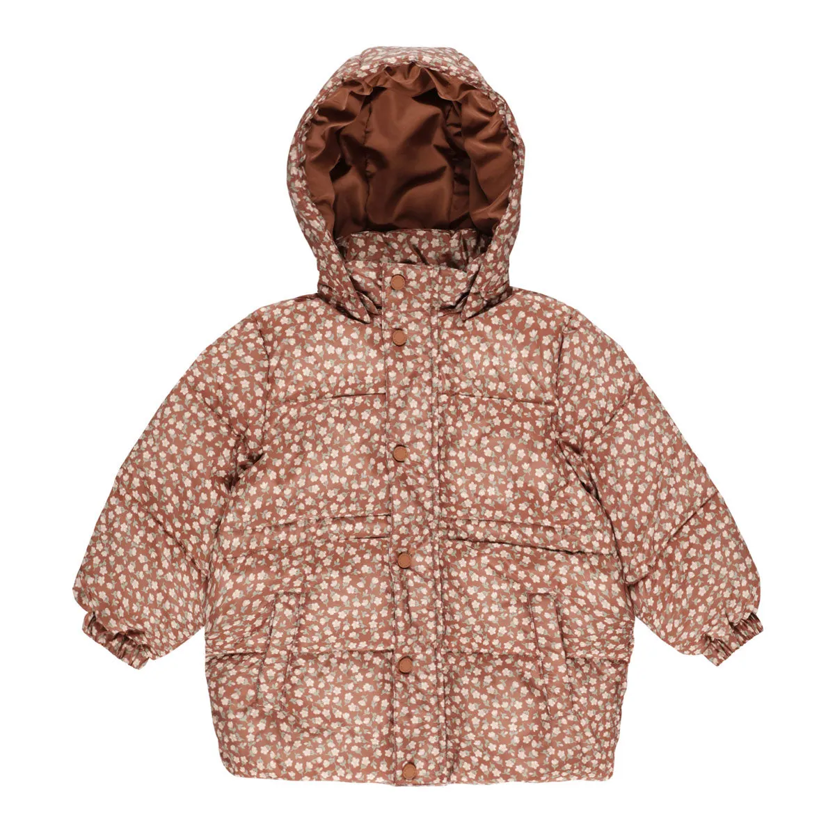 Puffer Jacket - Rosette - Brick - FINAL SALE