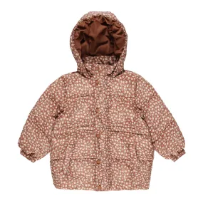Puffer Jacket - Rosette - Brick - FINAL SALE