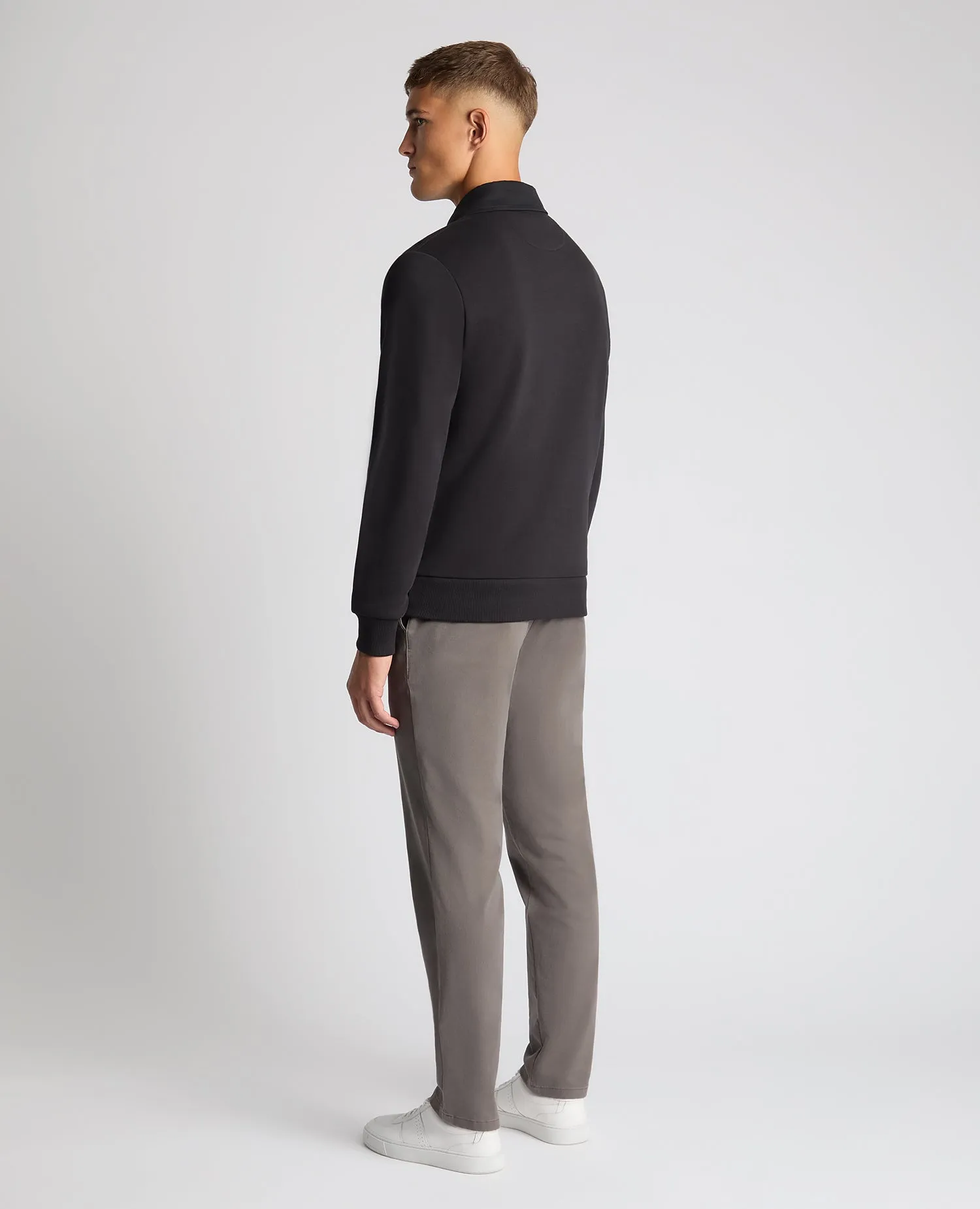 Regular Fit Organic Cotton-Stretch Jersey Polo
