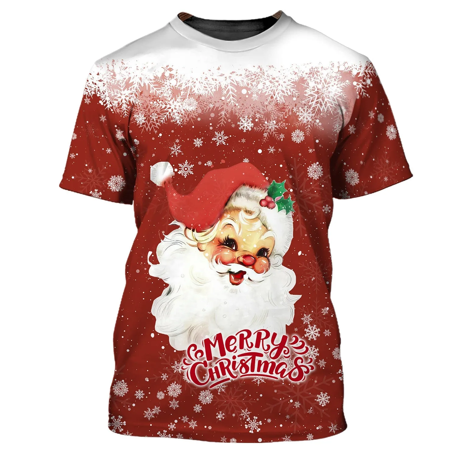 Santa Gift 3D Printed Unisex Merry Christmas 3D Full Print Shirt