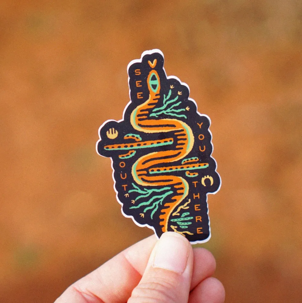 Snake Sticker