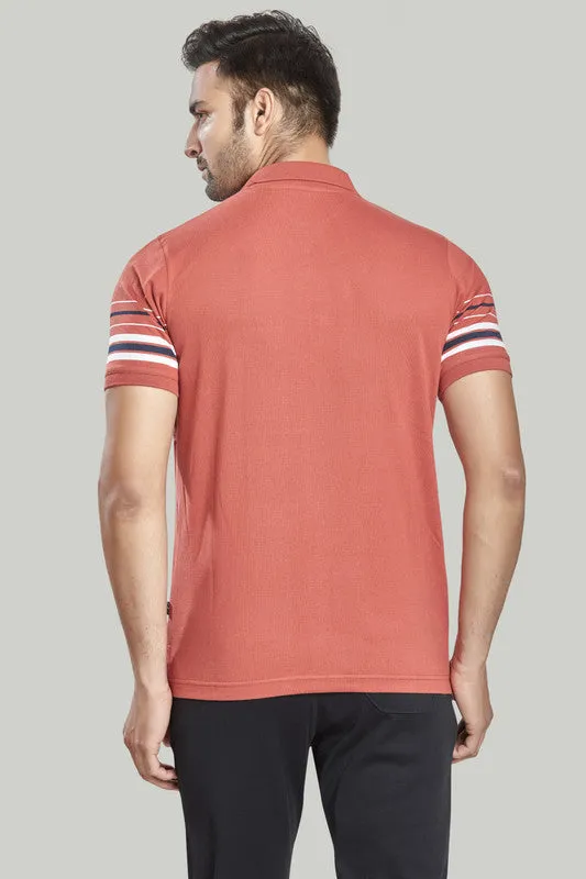 Stripe Jersey Polo
