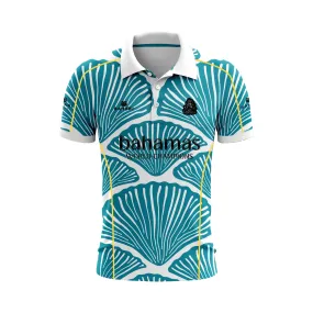 TEAM BAHAMAS POLO 2024-WHITE