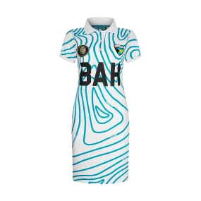 TEAM BAHAMAS POLO DRESS-WHITE