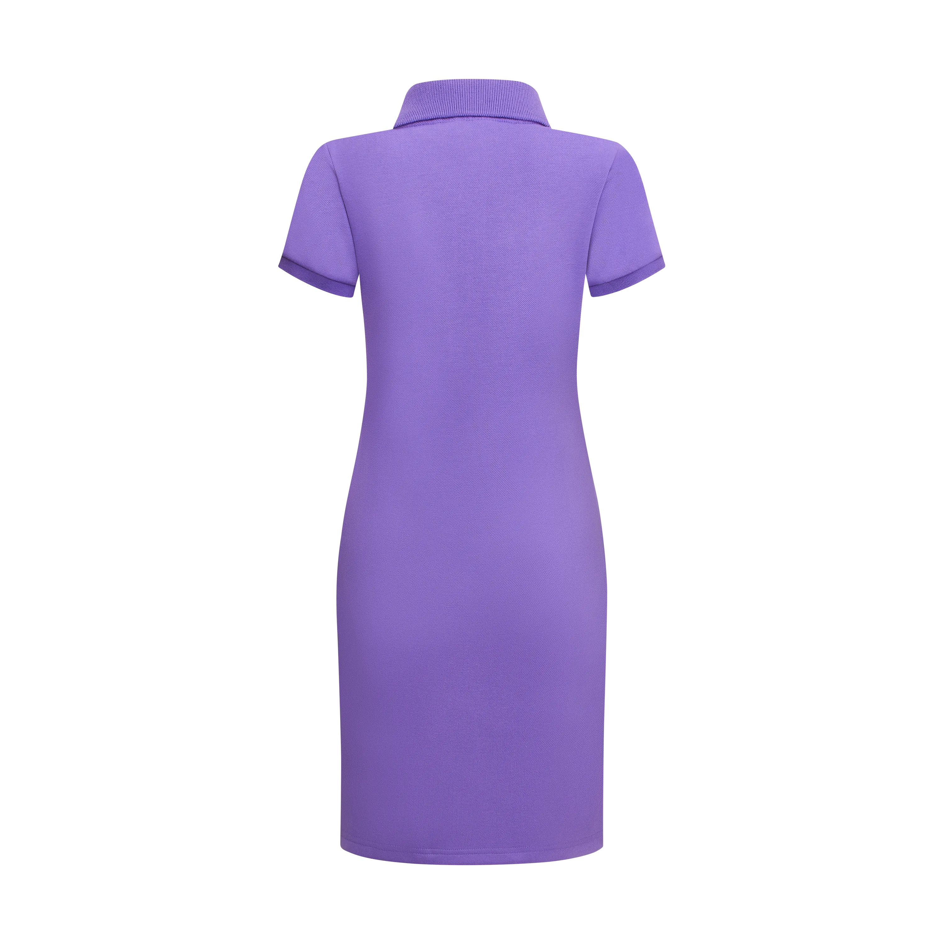 THE STAPLE POLO DRESS-IRIS