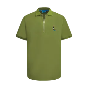 THE STAPLE POLO-MOSS