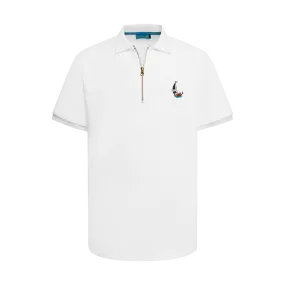THE STAPLE POLO-WHITE