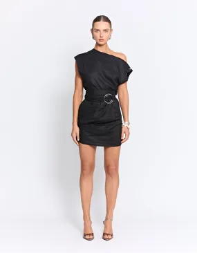 THE VITO MINI DRESS | BLACK
