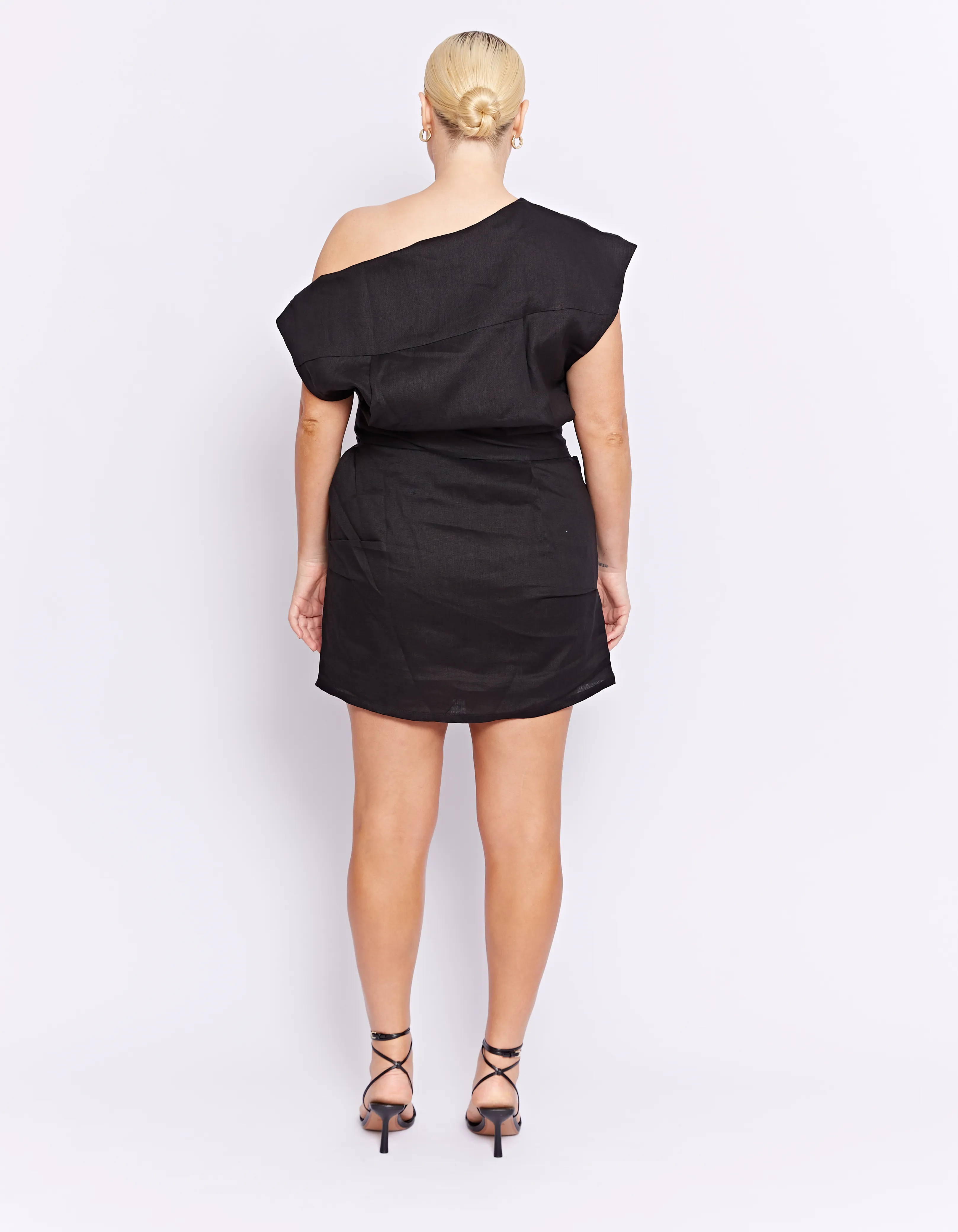 THE VITO MINI DRESS | BLACK