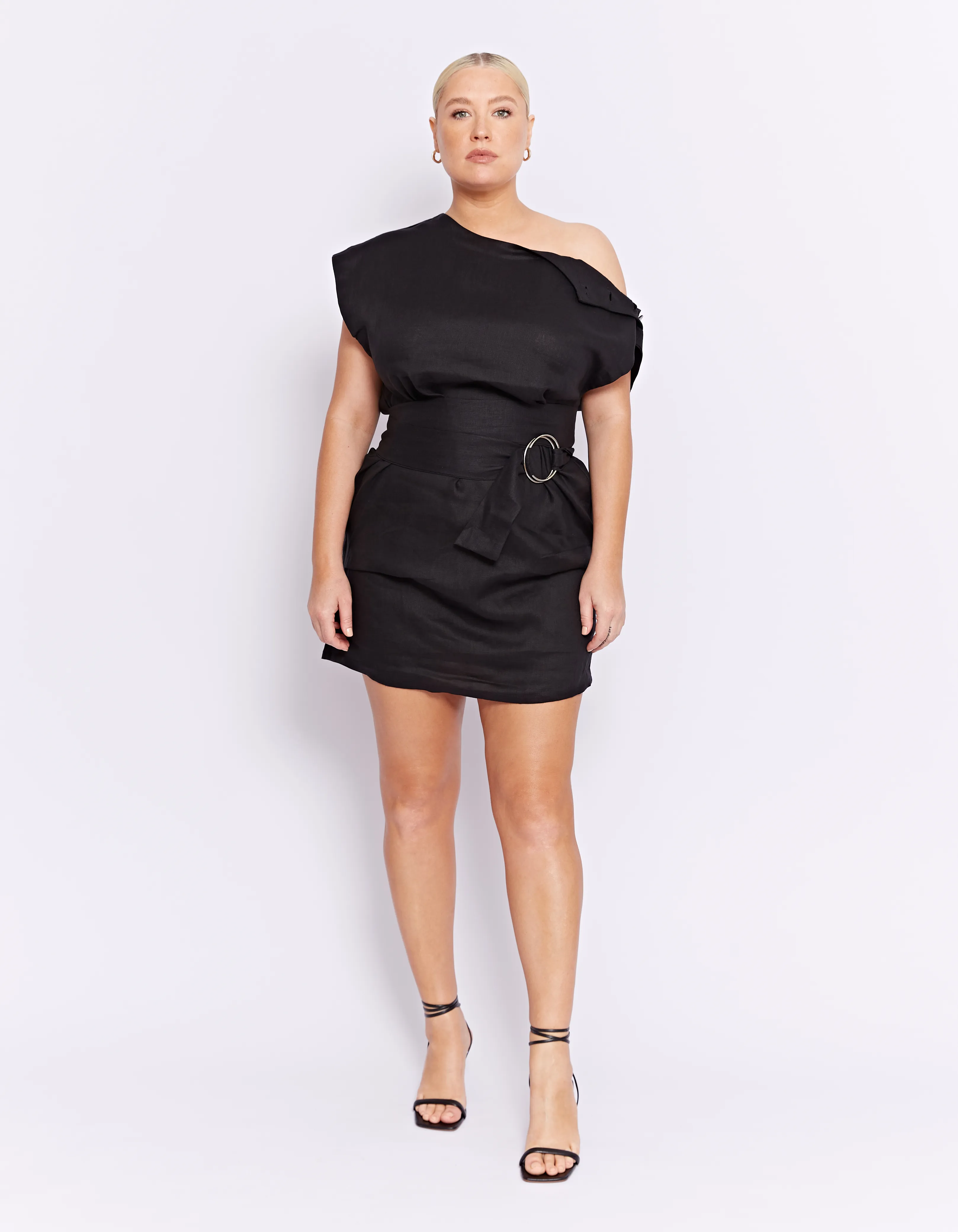 THE VITO MINI DRESS | BLACK