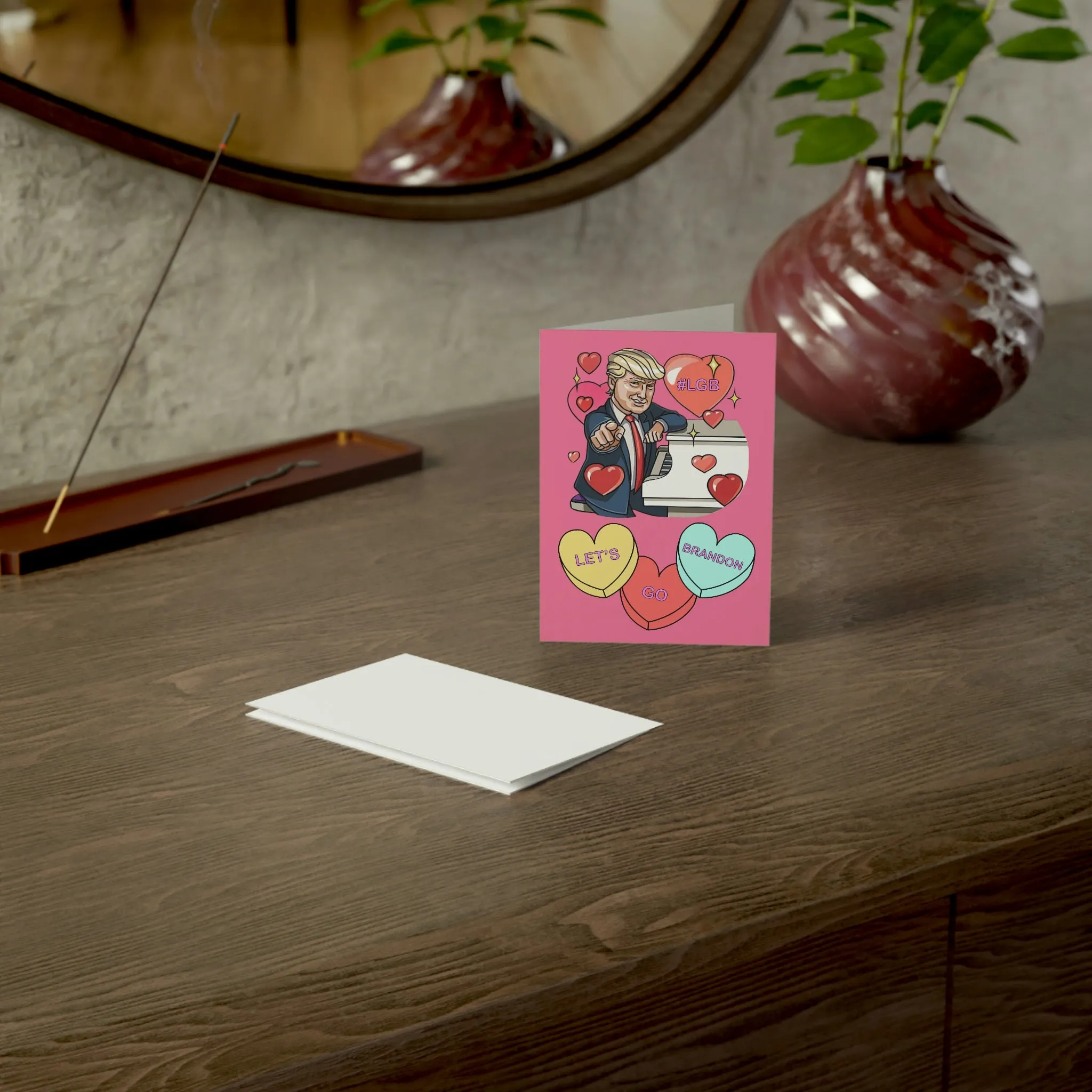 Trump Conversation Hearts Greeting Cards (1, 10, 30, and 50pcs)