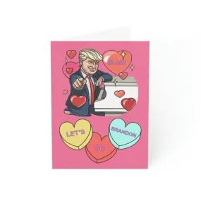 Trump Conversation Hearts Greeting Cards (1, 10, 30, and 50pcs)