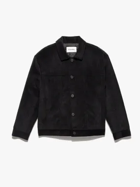 Wide Wale Corduroy Trucker Jacket -- Noir