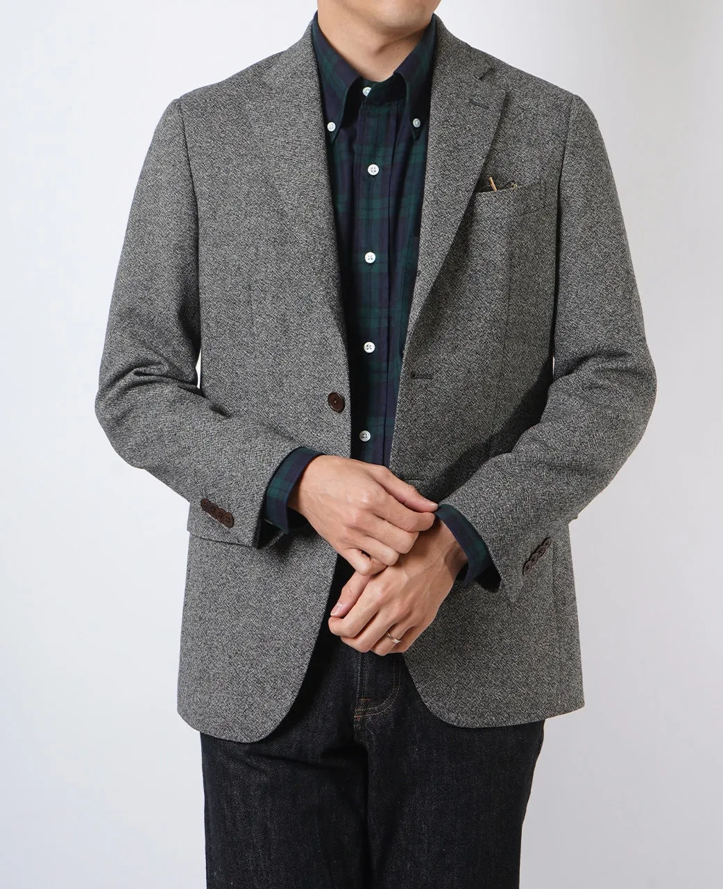 Woolen Homespun Jacket