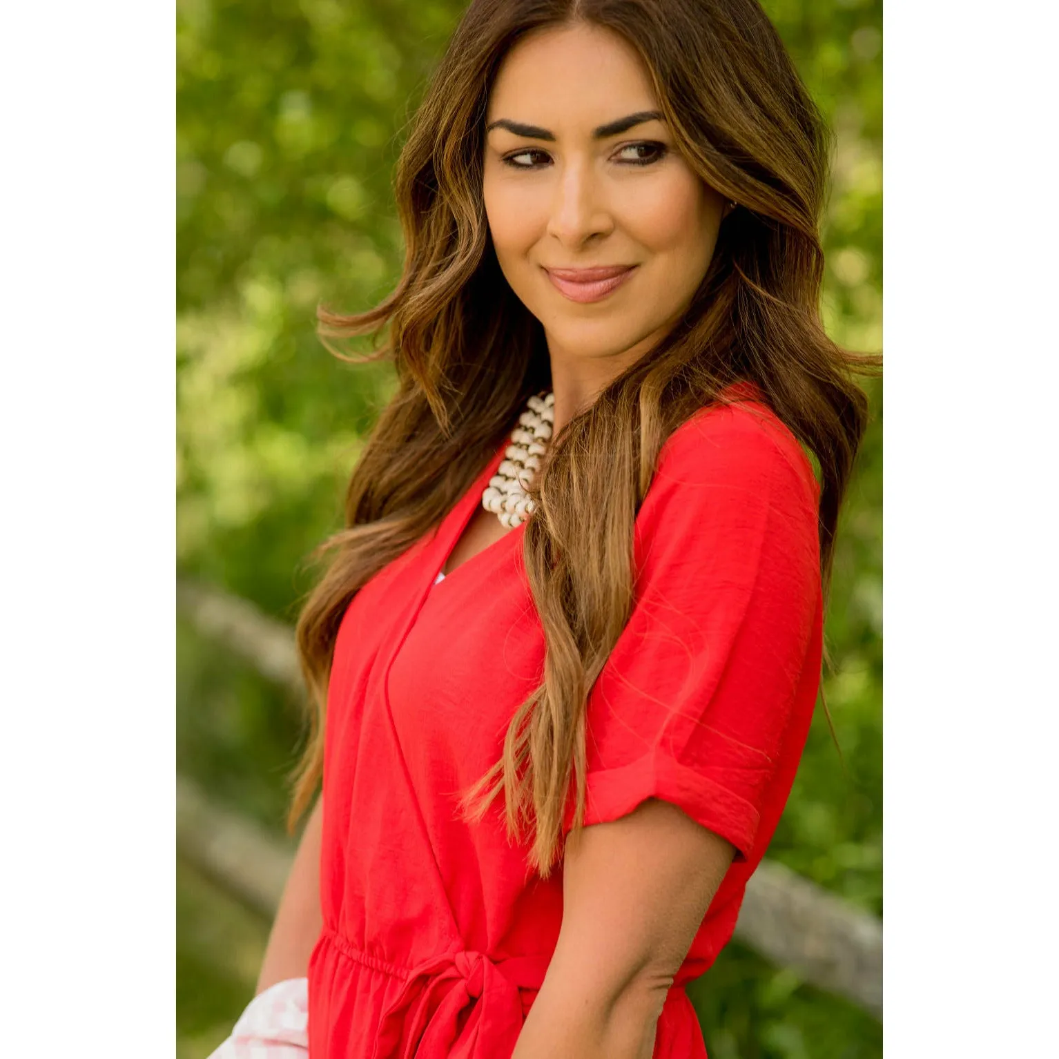 Wrap Tie Maxi Dress